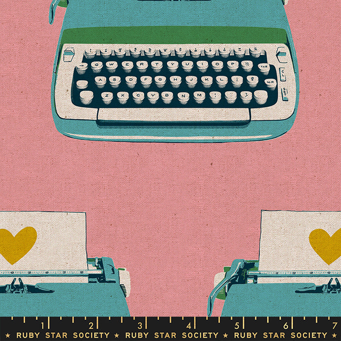 Merry Typewriters Canvas    Ruby Star Society Darlings 2