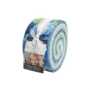 Cottage Bleu Jelly Roll by Robin Pickens